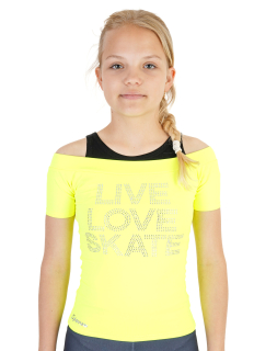 Triko-tílko žluté, Live Love Skate