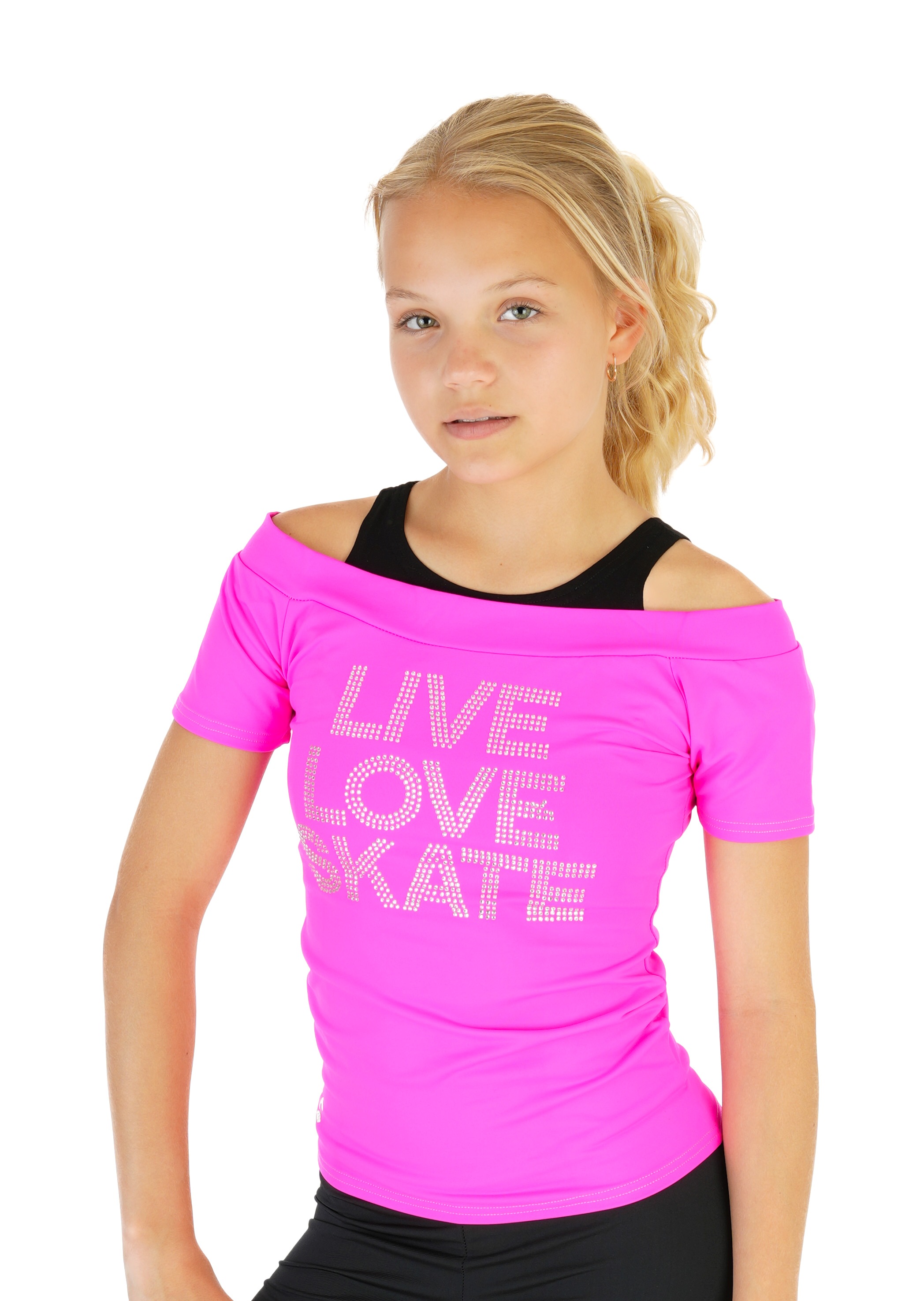 Triko-tílko růžové, Live Love Skate